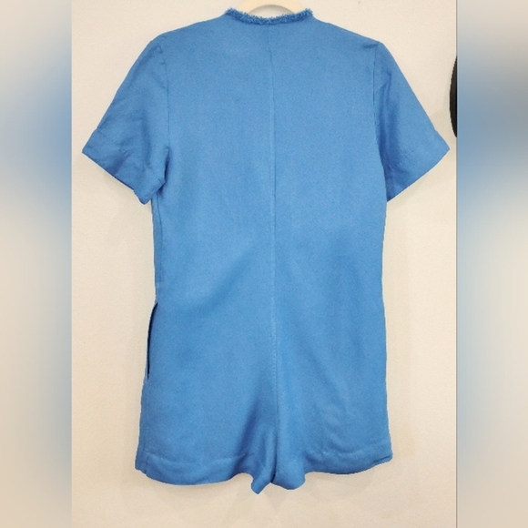 PERIWINKLE BLUE SANDRO PARIS ROMPER - Picture 7 of 7